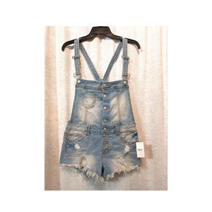 Harmony + Havoc Jr. Size 9 Jean Overall Shorts